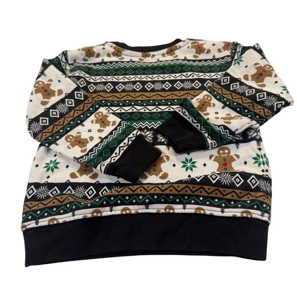 Holiday Time Toddler 3T Gingerbread Long Sleeve Sweater - Picture 2 of 5